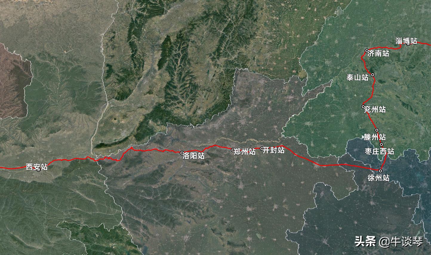 Z272次列车运行线路图:山东青岛开往青海西宁,全程2464公里