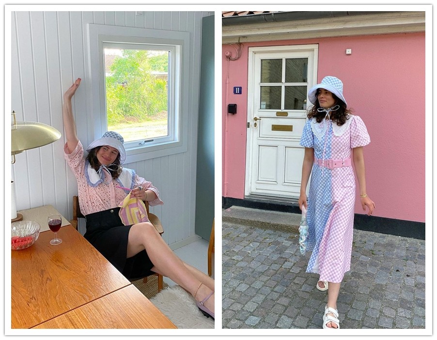 配饰帽子渔夫帽,适合圆脸型的渔夫帽