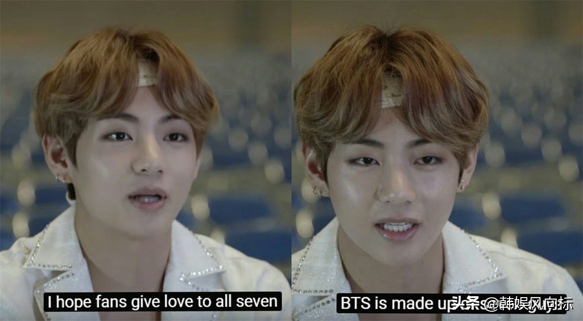 bts朴智旻和金泰亨,bts新歌采访金泰亨朴智旻握手