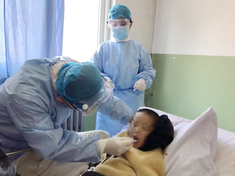 七三一医院发热门诊,发热门诊抗击新冠疫情