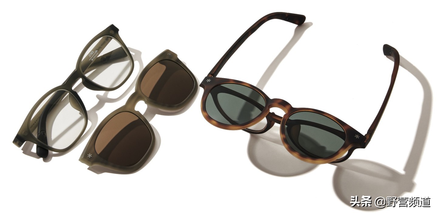 「露营资讯」JINS与SnowPeak合作款露营太阳镜