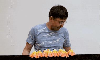 日本折纸大师立体机关折纸,日本折纸大师的折纸黑科技