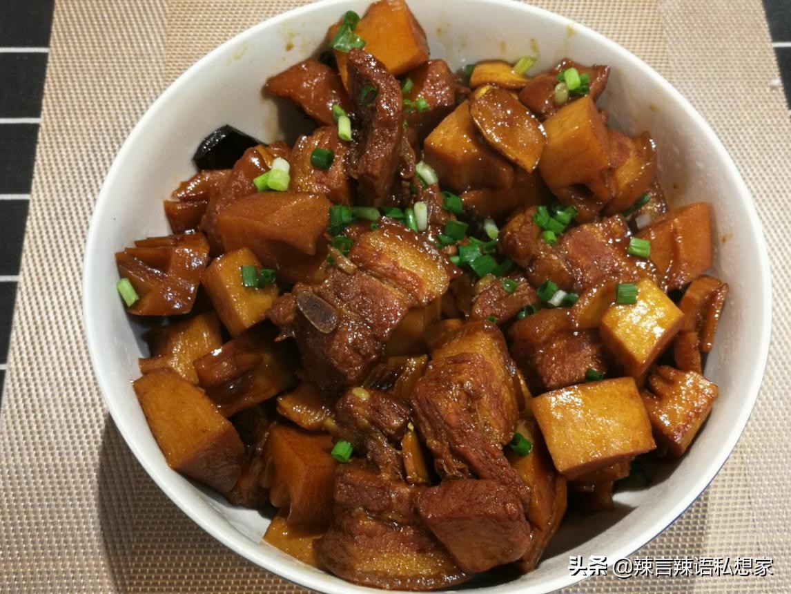 油焖笋烧肉这个味道绝了,毛鲜笋烧肉