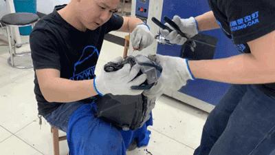 大灯改装透镜开灯视频教程,大灯改装灯芯