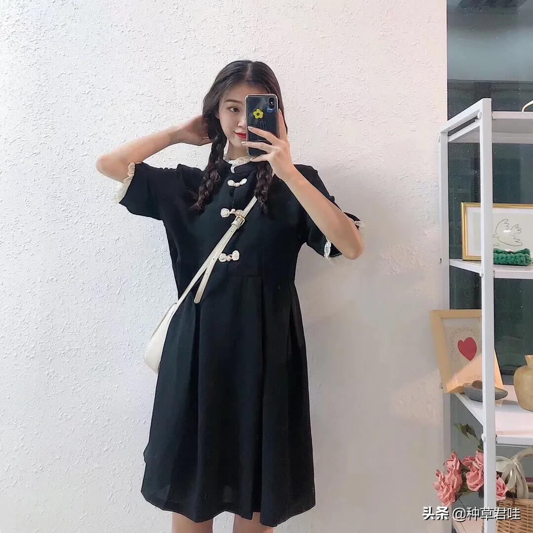 蓝色系的夏季穿搭,夏季高品质甜酷风穿搭