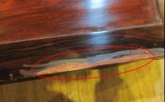 造假花梨的区别与特征,如何辨别缅甸花梨掺假