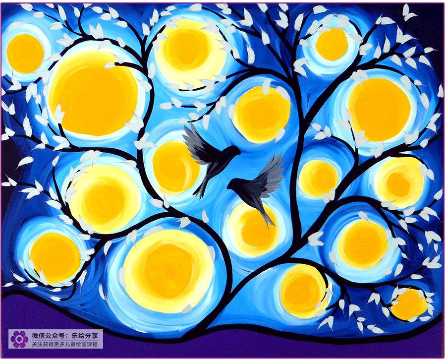 儿童油画作品简单水粉,儿童水溶性油画创意画作品