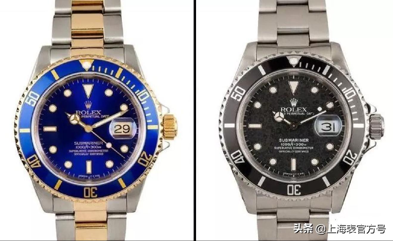 劳力士水鬼的进化过程,劳力士水鬼小细节