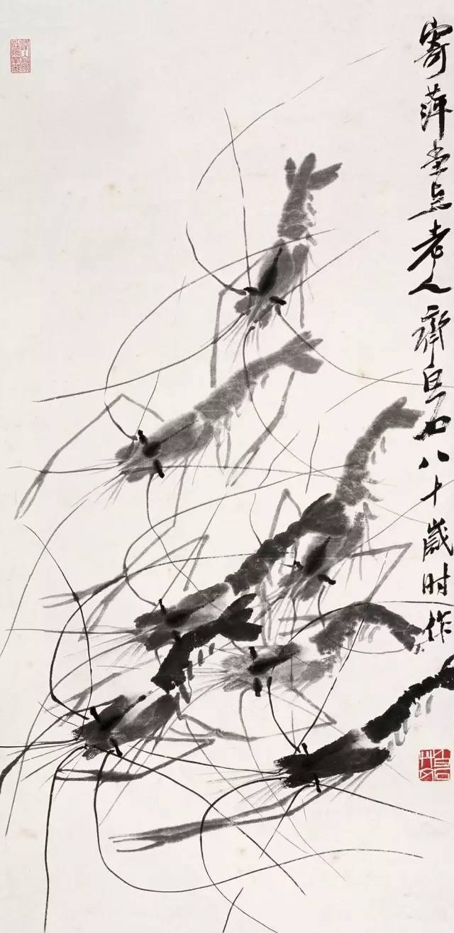 齐白石的虾徐悲鸿的马歇后语,齐白石画虾徐悲鸿画马还有谁