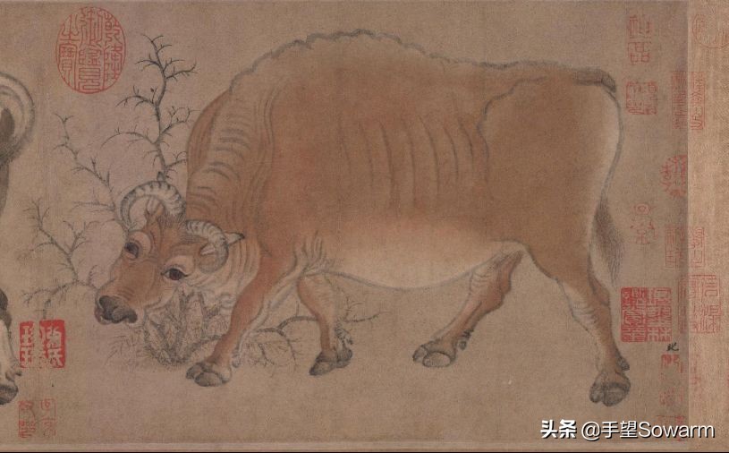 五牛图有没有收藏价值,香港国宝五牛图
