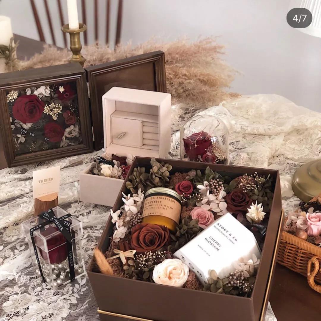 什么是永生花花束,永生花的制作过程