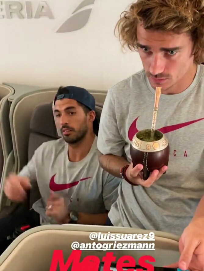 格列兹曼接过苏神递上的马黛茶,尴尬的喝了一口后瞪大了眼睛