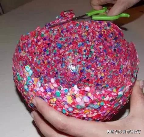 气球创意手工制作,创意手工气球印画