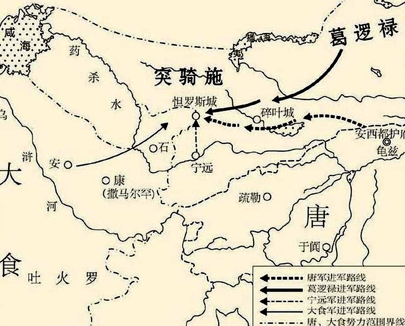 唐朝与吐蕃的边界图,唐朝时期吐蕃最大版图