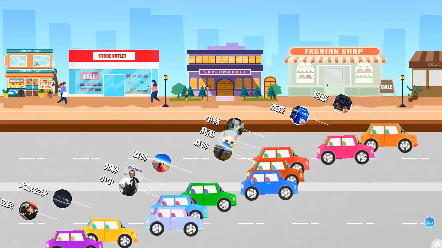 微会动活动现场微信大屏互动基础+高级双平台助力活动场景效能