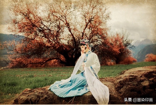 古风摄影基础款,古风摄影妆容造型