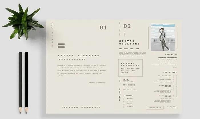 如何制作一份极简简历模板,优质简历模板怎么制作