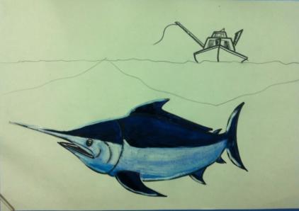 儿童画创意画鱼,儿童绘画鱼创意画