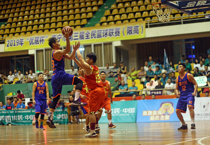 2019年南宁市篮球联赛,南宁限高190米篮球赛