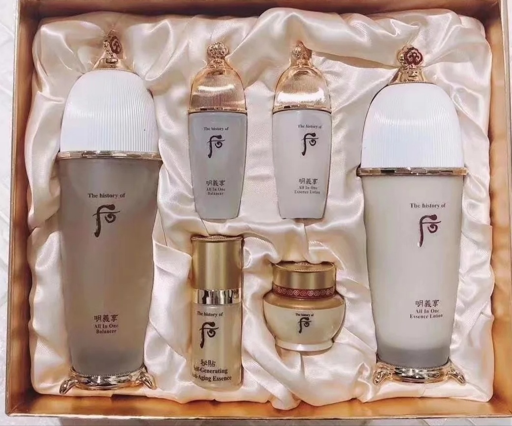 whoo后天气丹美白精华测评,韩国whoo后天气丹水乳套装油皮