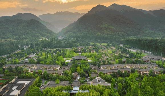 青城山六善酒店是哪个酒店旗下,青城山六善酒店禅意