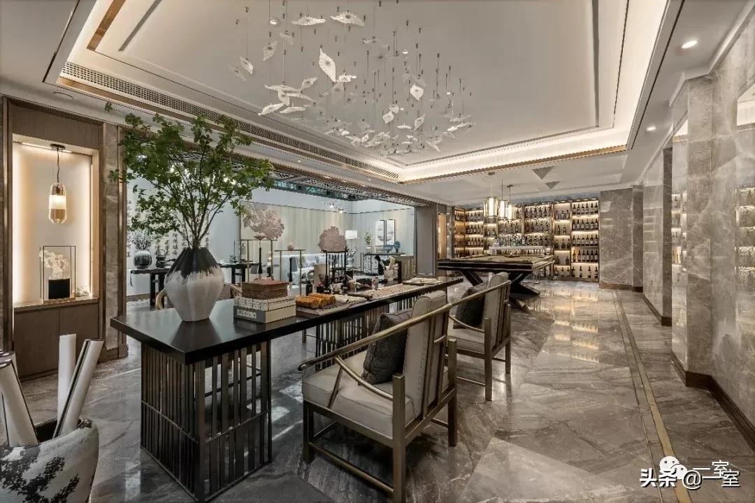 餐厅书房一体设计,书房客房一体设计