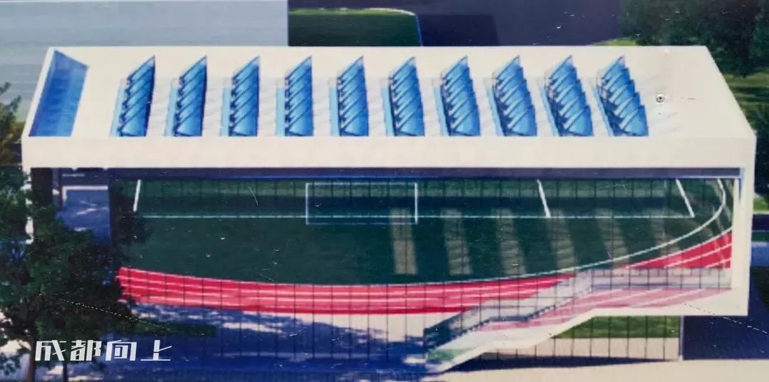 大运村建设火热朝天，成都大学已经上天