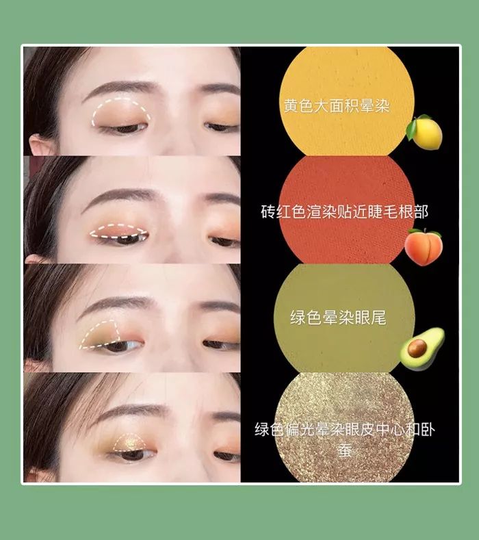 日本森绘梨佳眼影教程,跟着森绘梨佳学春夏薄荷色眼妆