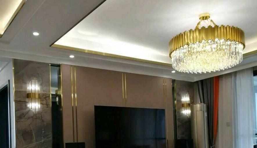 石膏线吊顶过时,流行石膏线吊顶效果图