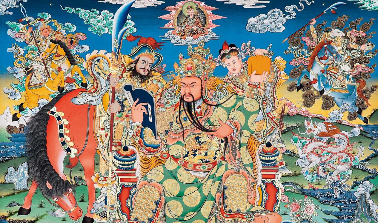 财源滚滚迎财神进家里,财源滚滚来正月初五接财神