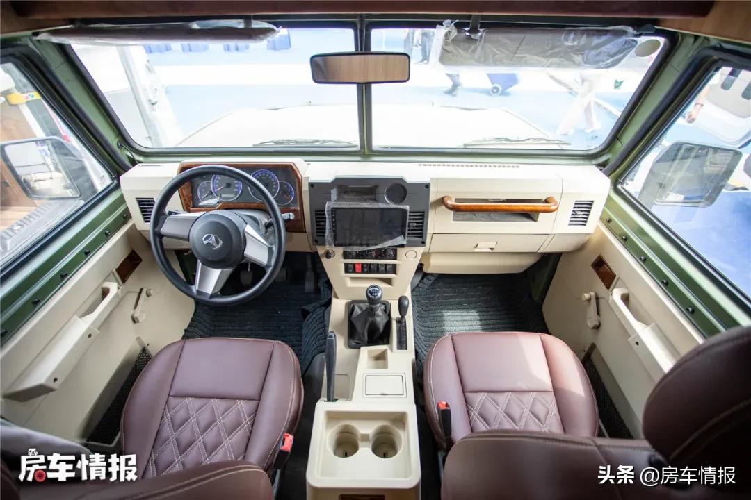 售价不足6万元国产房车,军车民用版房车