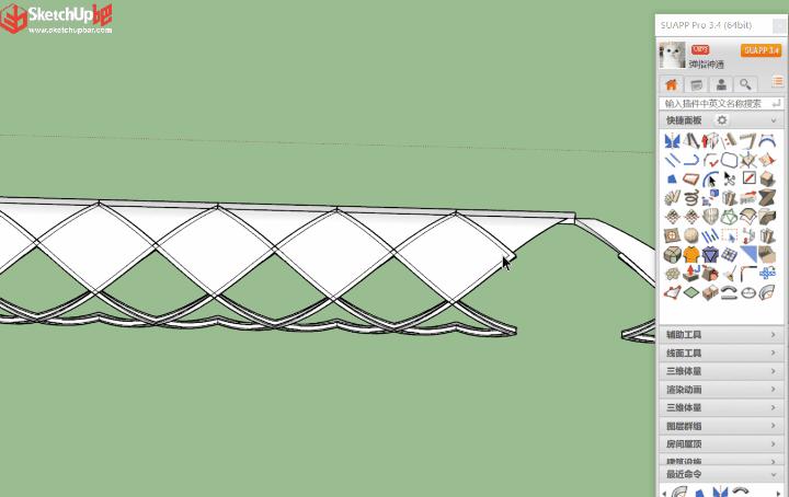 10分钟sketchup建模教程,sketchup建模思路