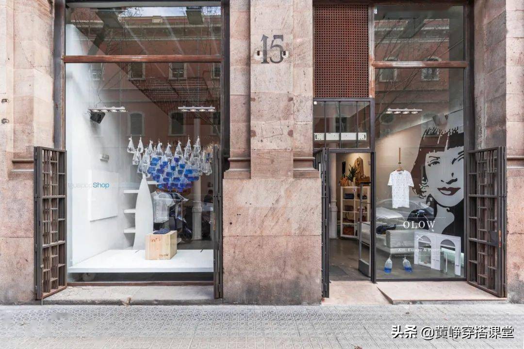 回头率专业造型,吸引人的橱窗设计