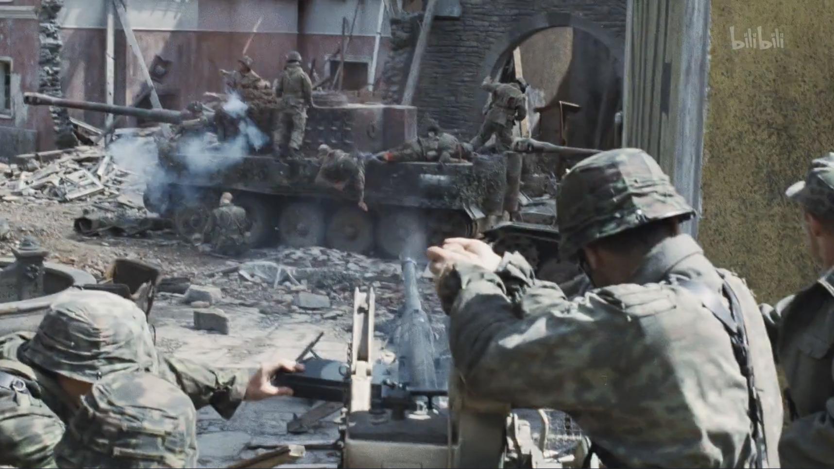 八佰防空炮,八佰里的防空炮