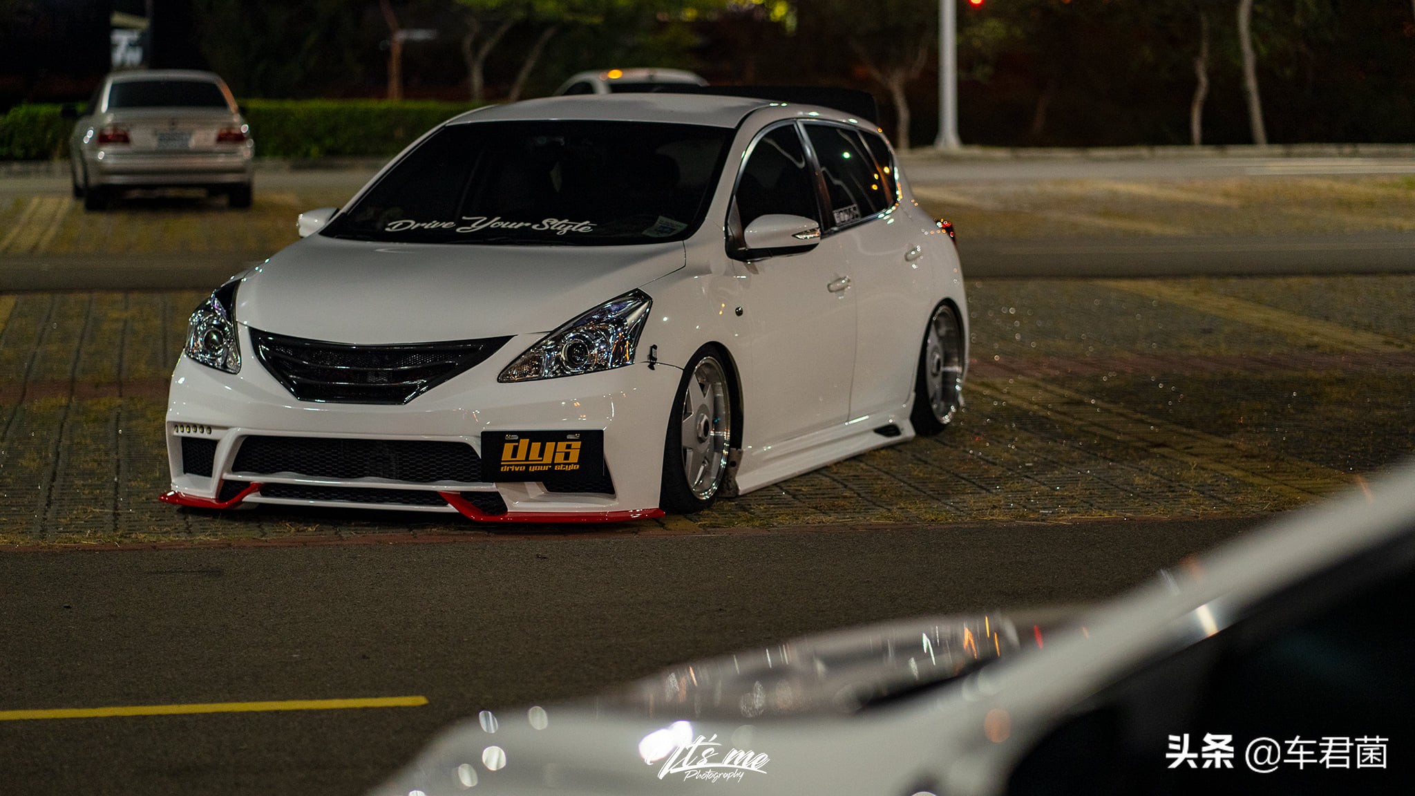 骐达车友台湾版尾灯,日系骐达改装