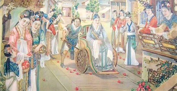 世界最帅的美男潘安图片,四大美男潘安真实照片