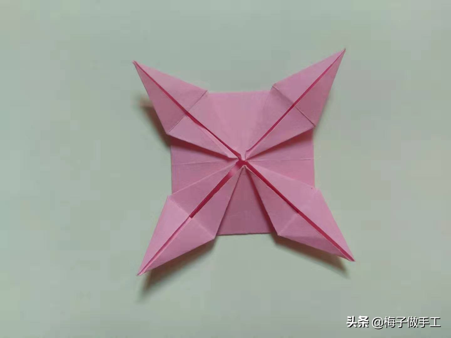 手工折小桌子怎么折,儿童折纸桌子折法大全