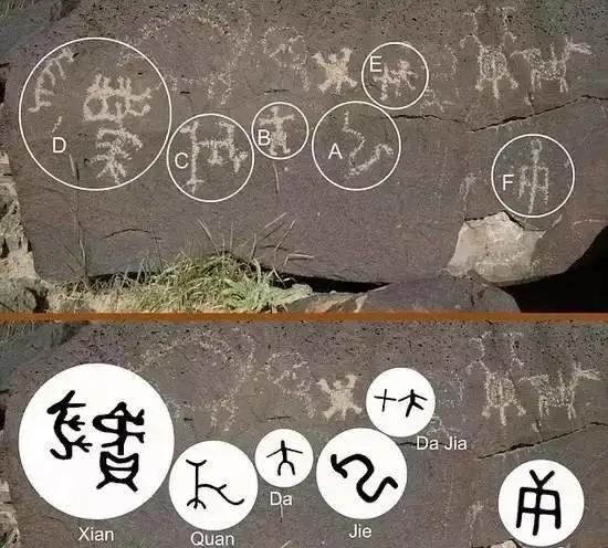美国崖壁发现甲骨文是真的吗,美国崖壁发现商朝甲骨