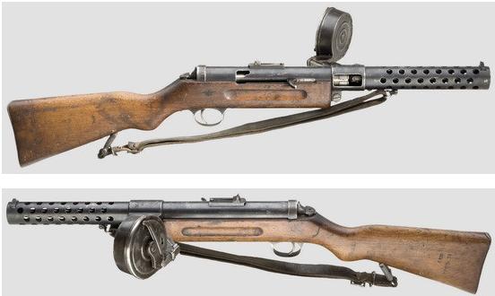 堑壕清道夫冲锋枪,清道夫mp18冲锋枪