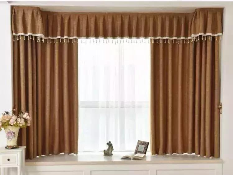 双层弧形工字折帘头效果图,工字折帘头教程