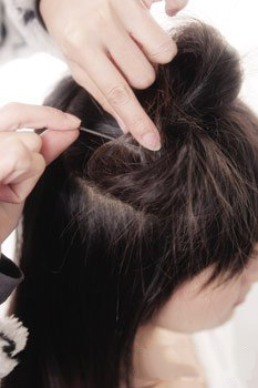 怎么做好看的蝴蝶结发型,duangduang蝴蝶结发型