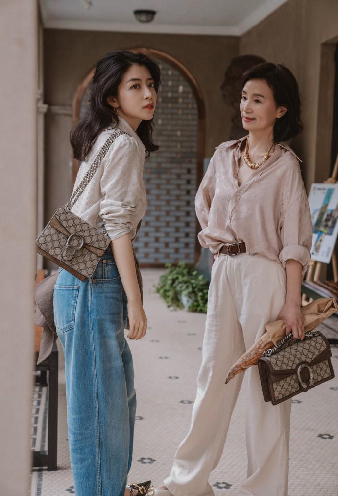 gucci宝石蓝包搭配,经典gucci包搭配