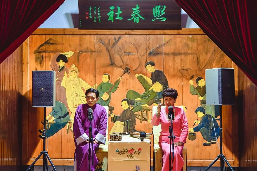 沙家浜夜游最新,常熟沙家浜景区夜色