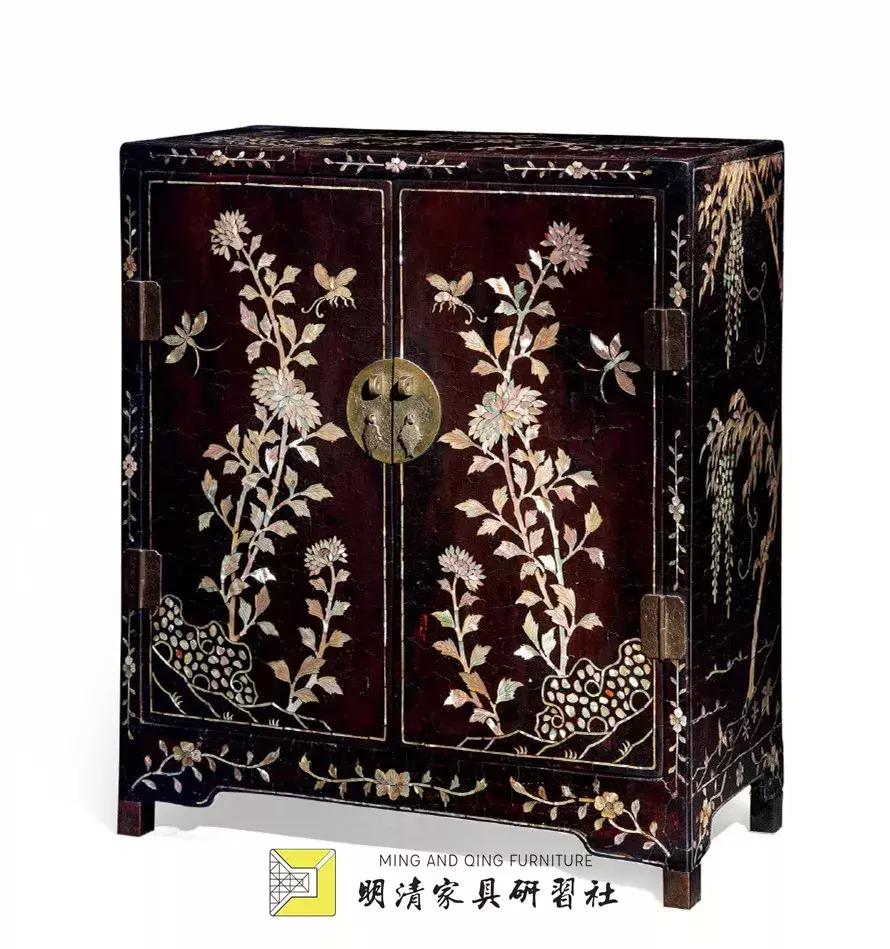 螺钿工艺古家具,螺钿工艺在清代家具中的装饰艺术