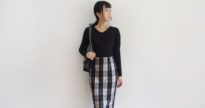 连衣裙毛衣秋冬穿搭,克莱因蓝毛衣穿搭秋冬