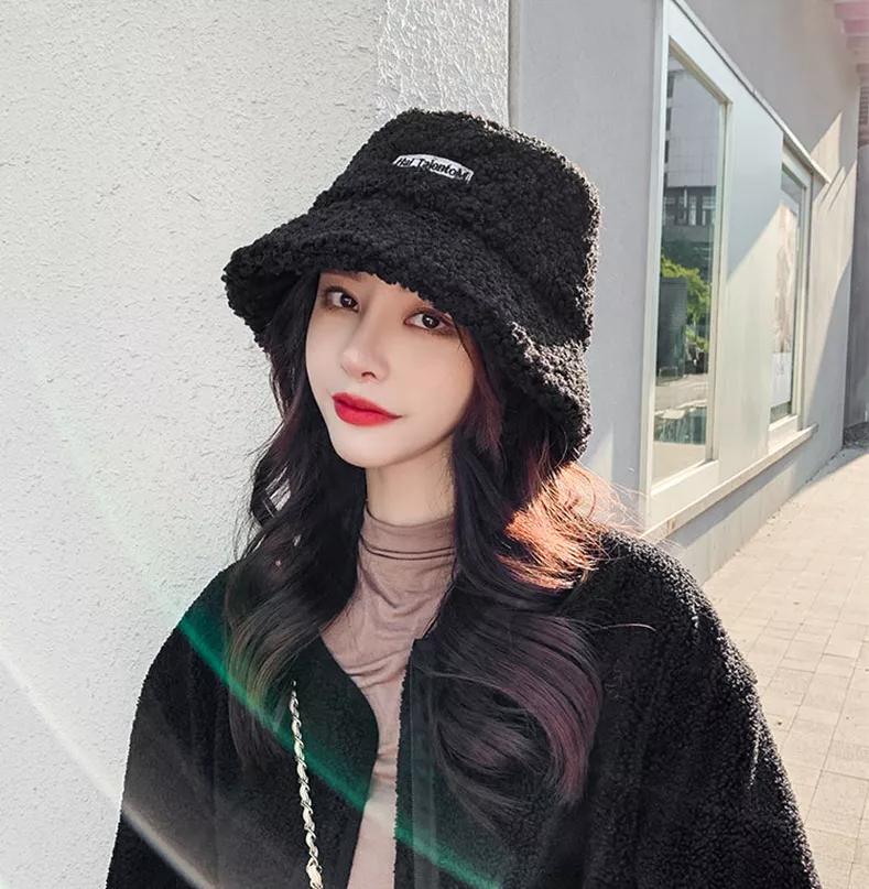 羊羔绒渔夫帽，戴上就会爱上