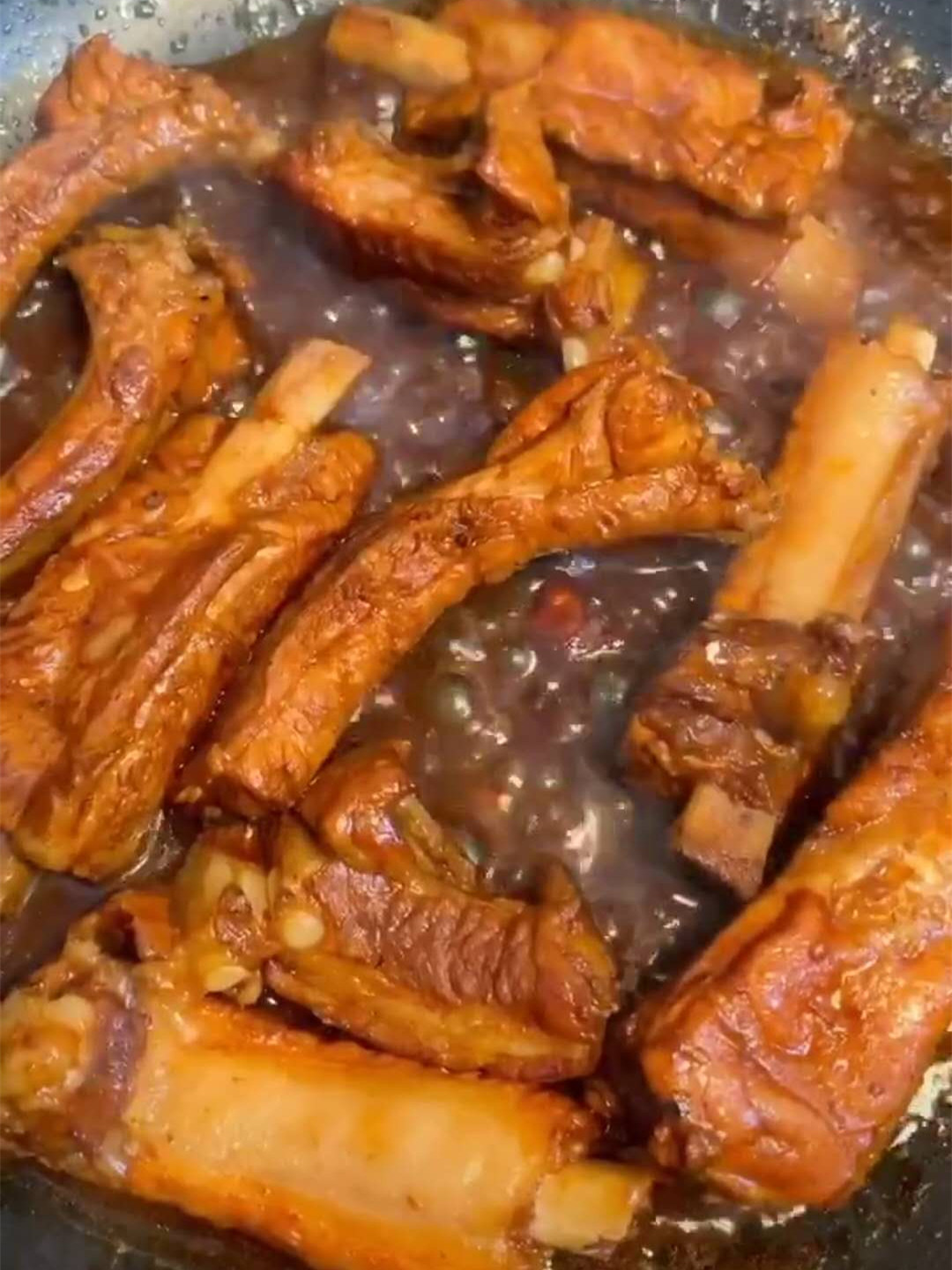 排骨怎么煮完蘸酱油,排骨怎样煮才骨肉分离