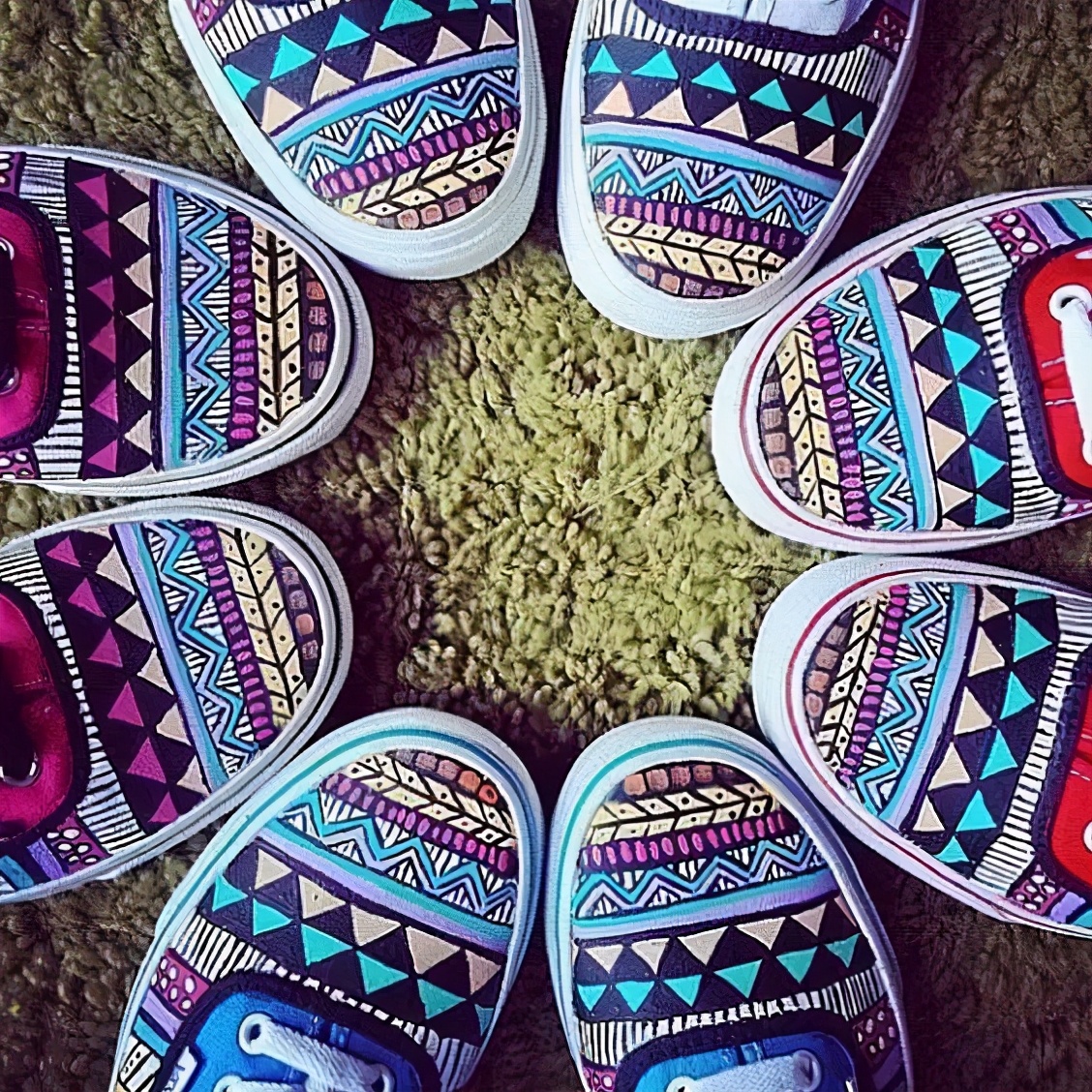 穿腻了小白鞋可以这样来改造,教你把小白鞋变潮流