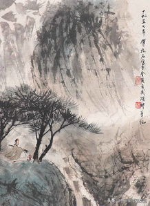 傅抱石作品高清大图,傅抱石100幅经典作品
