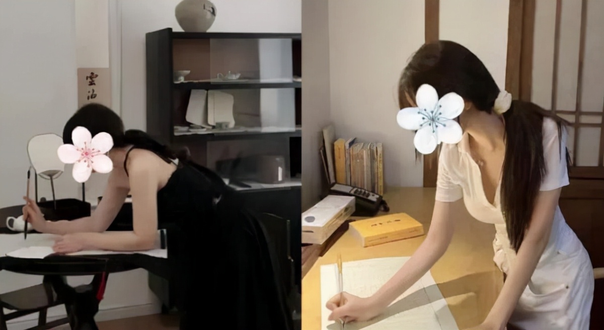 穿僧衣搔首弄姿，抄经念佛卖假货，“佛媛”非佛缘，贪嗔痴作怪也